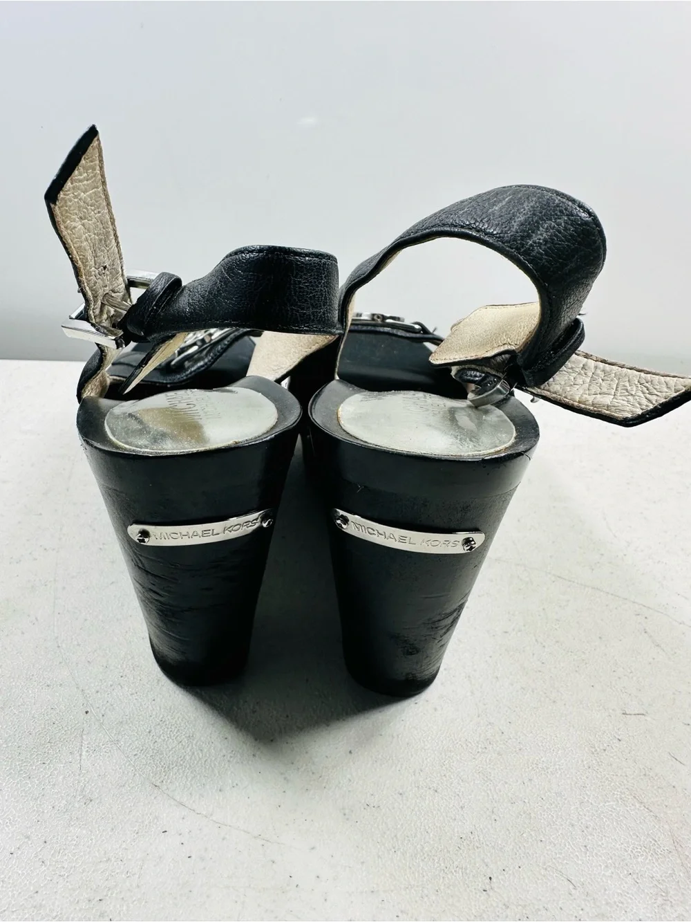 Michael Michael Kors Charm slingback sandals size 8 M